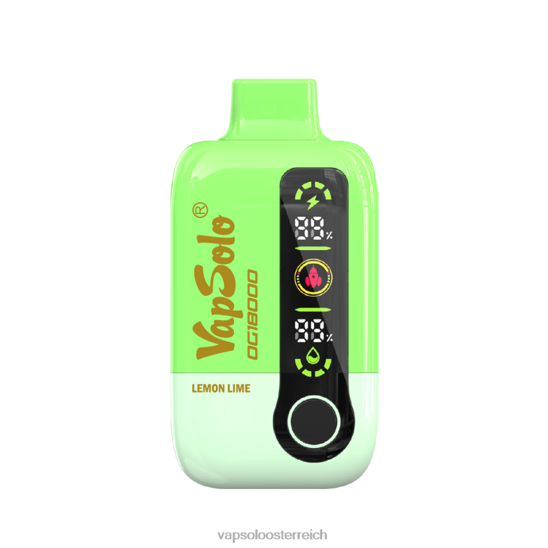 Vapsolo Kaufen - VapSolo DG18000 Einweg-Vapor Zitronenlimette 40PL250