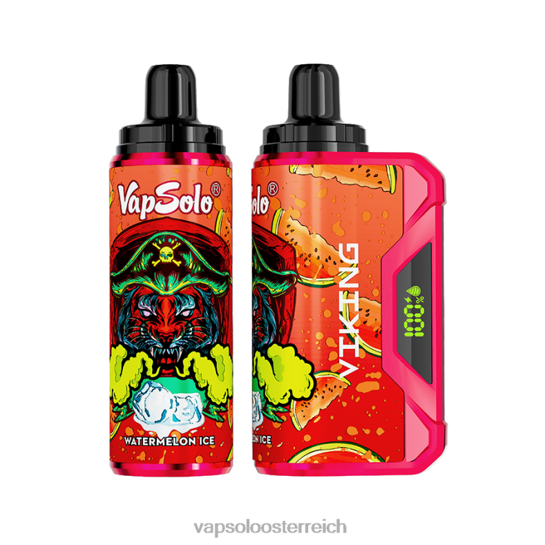 Vapsolo Österreich - VapSolo VIKING Einweg-Vapor Wassermeloneneis 40PL248